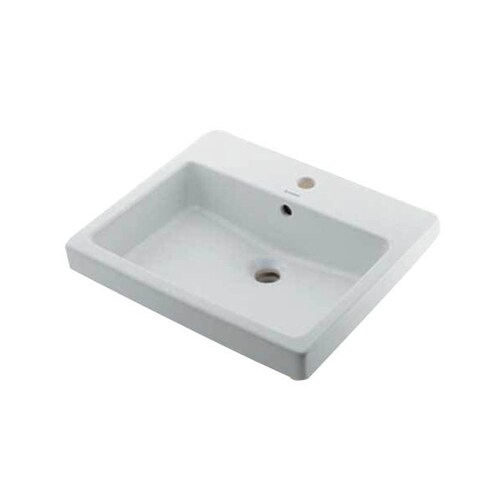 角型洗面器/1ホール DU−0315550000