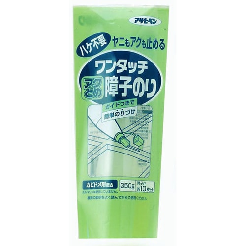 ワンタッチヤニ・アク止め障子のり 350g