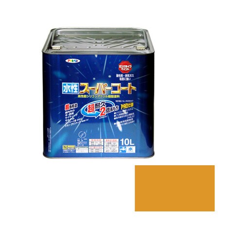水性スーパーコート 10L (シトラスイエロー)