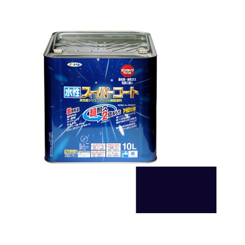 水性スーパーコート 10L アトランティックブルー