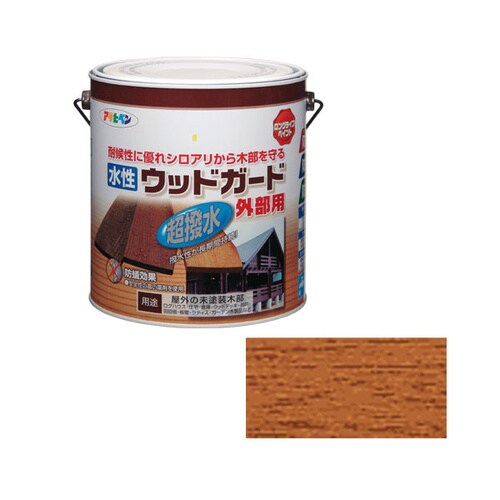 水性ウッドガード外部用 3L (ライトオーク)