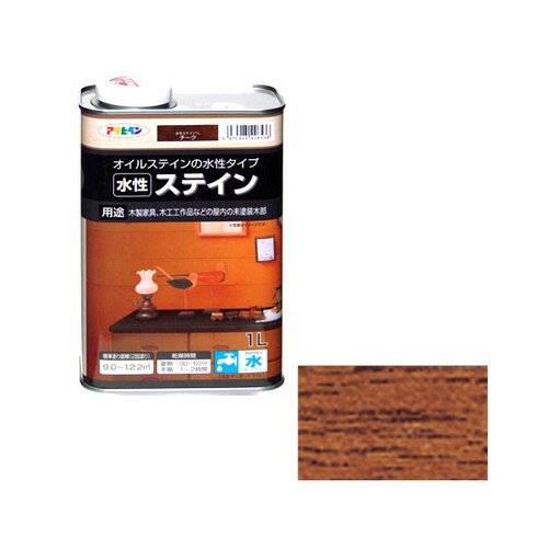 水性ステイン 1L (チーク)