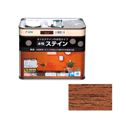 水性ステイン 2L (チーク)