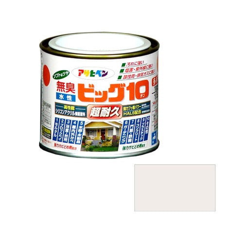 水性ビッグ10多用途 1/5L (パールホワイト)