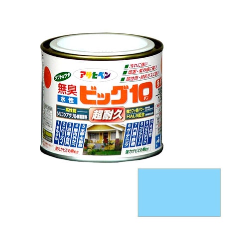 水性ビッグ10多用途 1/5L (水色)