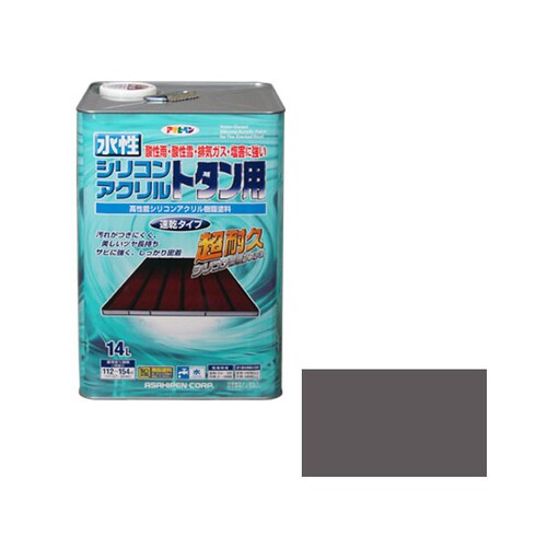 水性シリコンアクリルトタン用 14L (グレー)