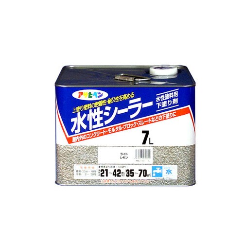 水性シーラー 7L (ライトレモン)