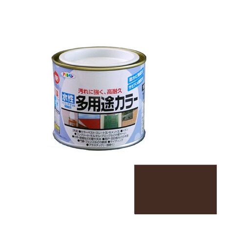 水性多用途カラー 1/5L (こげ茶)
