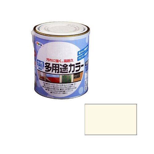 水性多用途カラー 1.6L (バニラホワイト)