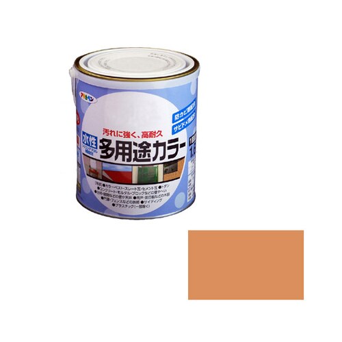 水性多用途カラー 1.6L (ラフィネオレンジ)