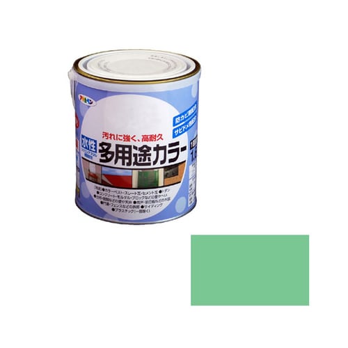水性多用途カラー 1.6L (ライトグリーン)