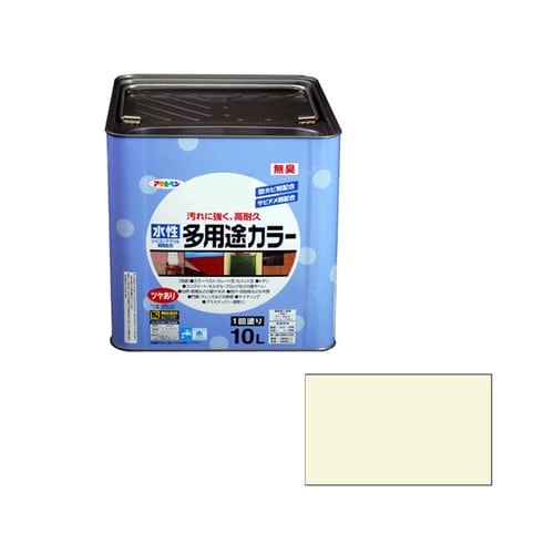 水性多用途カラー 10L (ミルキーホワイト)