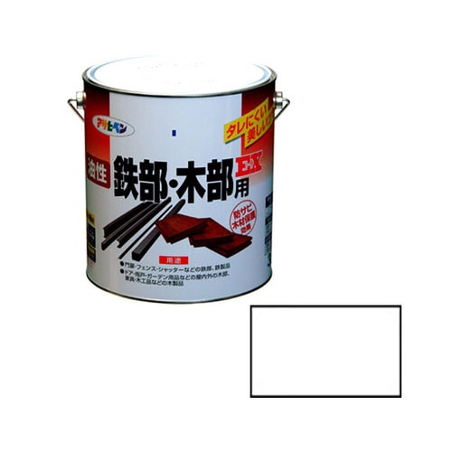 油性鉄部・木部用EX 3L (白)