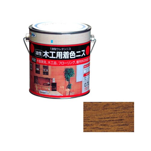 木工用着色ニス 0.7L (メープル)