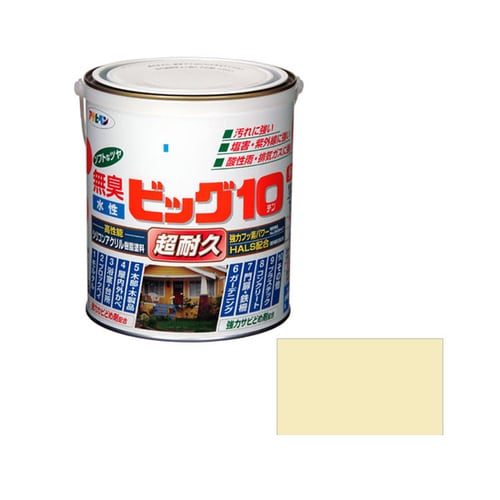 水性ビッグ10多用途 1.6L (パステルサンド)
