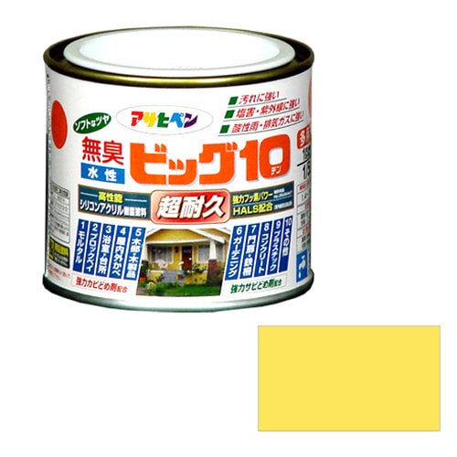 水性ビッグ10多用途 1/5L (ニースイエロー)
