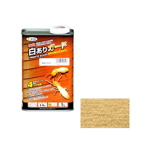 油性白ありガード 1L (クリヤ)
