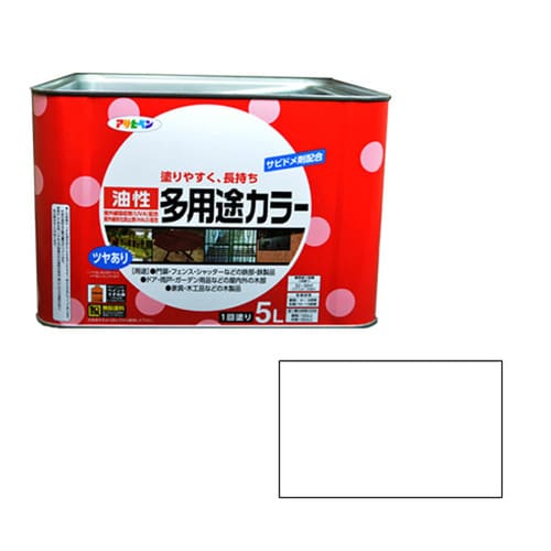 油性多用途カラー 5L (白)