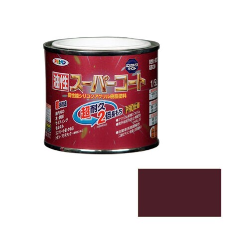 油性スーパーコート 1/5L (チョコレート)