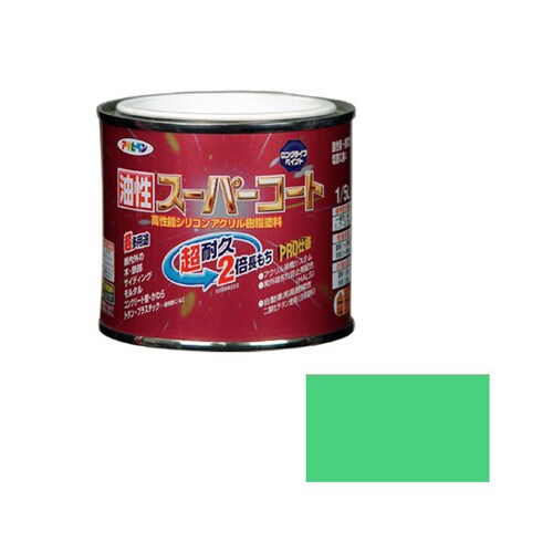 油性スーパーコート 1/5L (ライトグリーン)