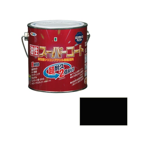 油性スーパーコート 0.7L (ツヤ消し黒)