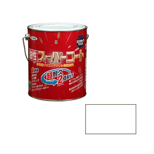 油性スーパーコート 1.6L (ツヤ消し白)