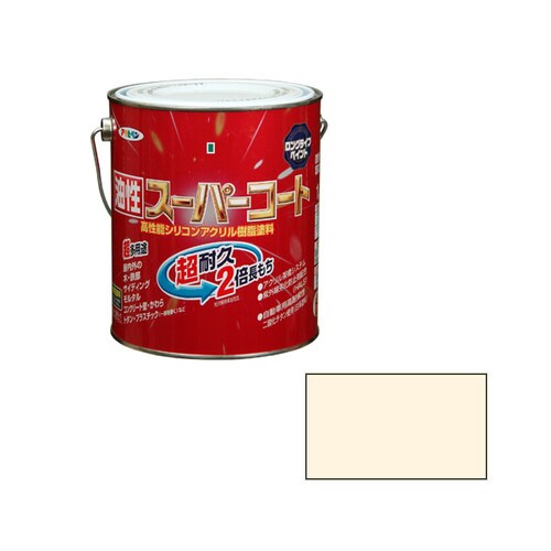 油性スーパーコート 1.6L (ミルキーホワイト)