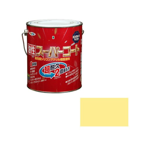 油性スーパーコート 1.6L (クリーム色)
