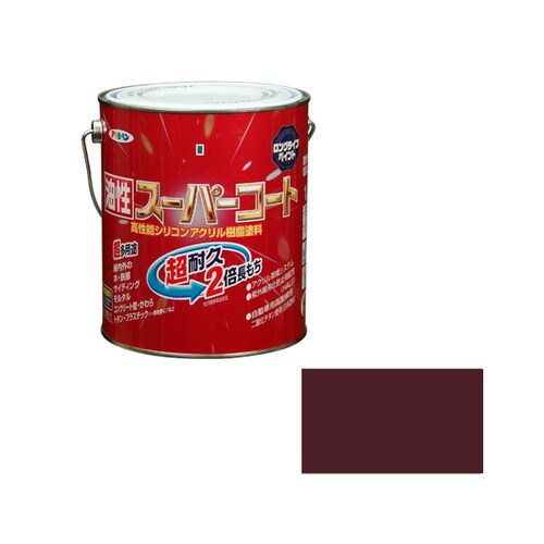 油性スーパーコート 1.6L (チョコレート)