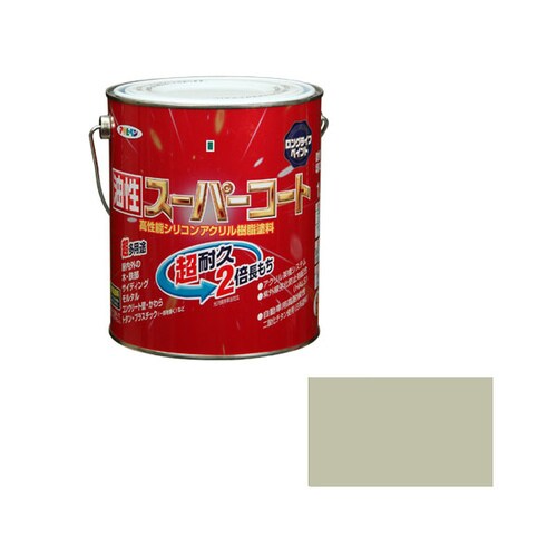 油性スーパーコート 1.6L (ソフトグレー)