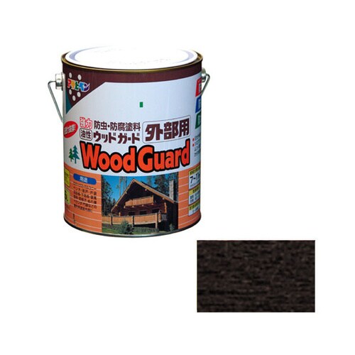 ウッドガード 外部用 1.6L (ブラック)
