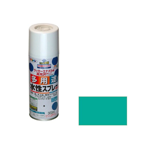 水性多用途スプレー 300mL カジュアルグリーン