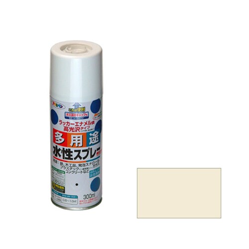水性多用途スプレー 300mL ミルキーホワイト