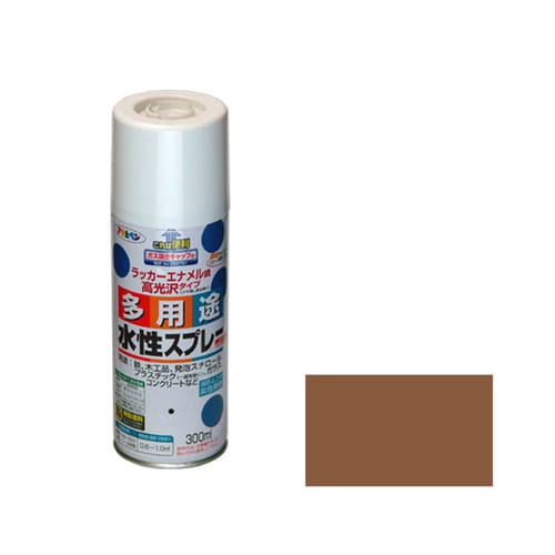 水性多用途スプレー 300mL (ライトブラウン)