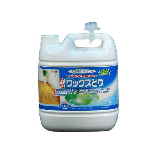 環境にやさしい中性ワックスとり 4L