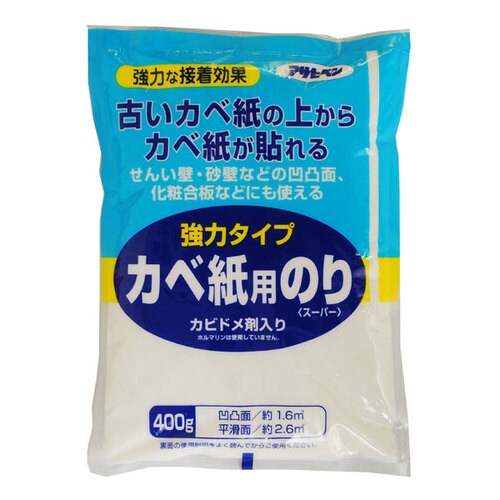 強力タイプカベ紙用のり 400g