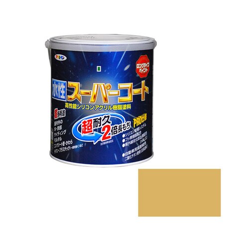 水性スーパーコート 1.6L (ベージュ)