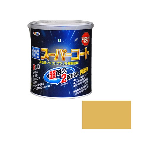 水性スーパーコート 1.6L ハーベストイエロー