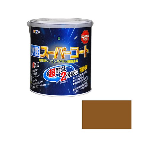 水性スーパーコート 1.6L (ソフトオーカー)