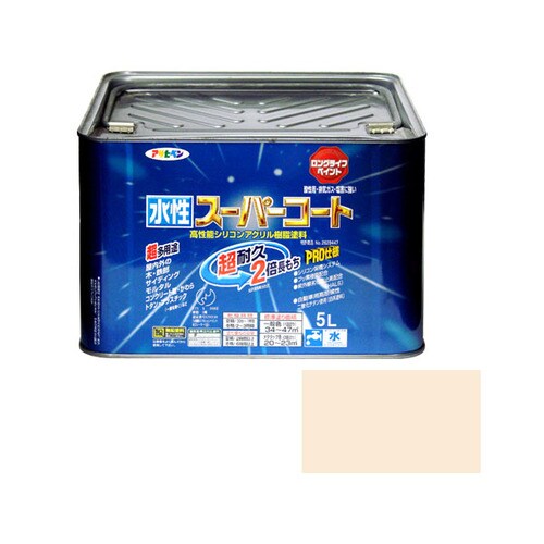 水性スーパーコート 5L (ミルキーホワイト)