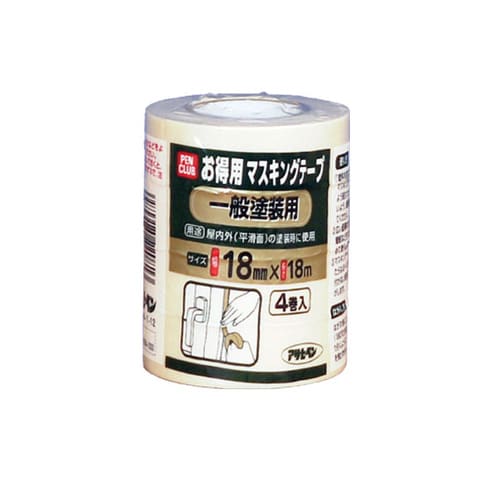 PCお徳用マスキングテープ 18×4巻入り