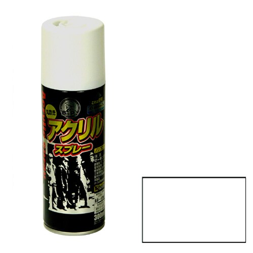 BIGPRO アクリルスプレー 300mL (白)