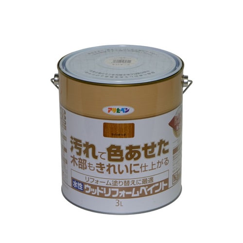 水性ウッドリフォームP 3L (ライトオーク)