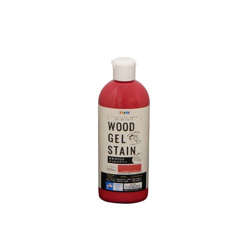 水性WOODジェルステイン 300ML Sレッド