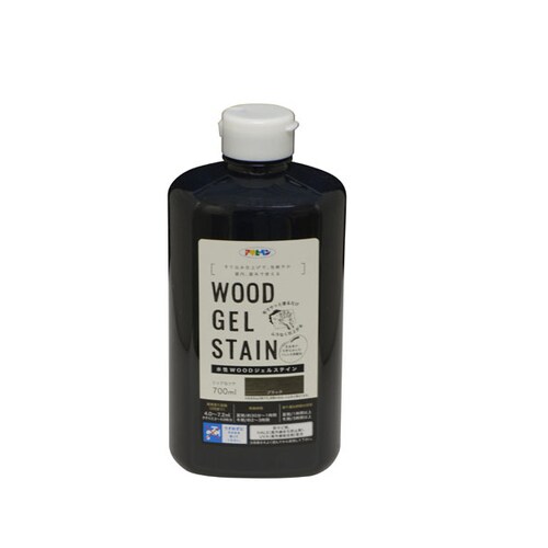 水性WOODジェルステイン 700ML ブラック