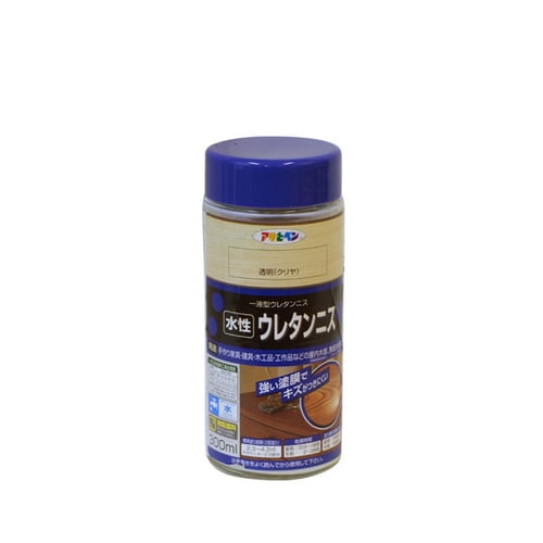 水性ウレタンニス 300ML (透明(クリヤ))