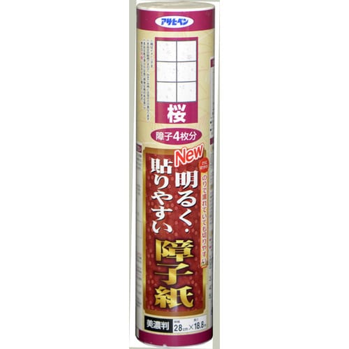 貼りやすい障子紙 28×18.8 (桜)