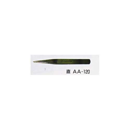 H&H ステンピンセット(直) 120mm