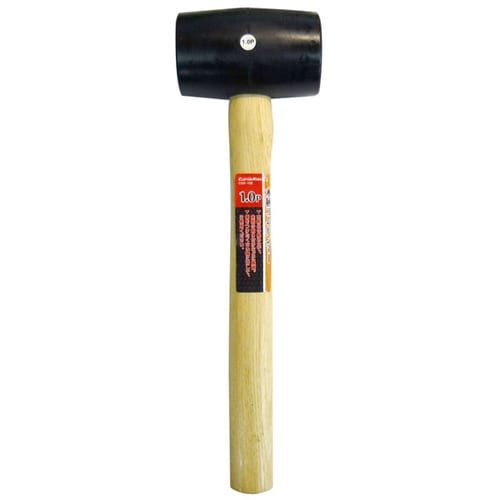 CSK 木柄ゴムハンマー(黒) CGK−10B