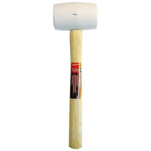 CSK 木柄ゴムハンマー(白) CGK−10W